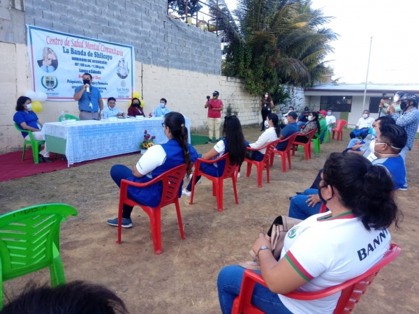 Reapertura de los servicios del centro de salud mental comunitario en el distrito de la Banda de Shilcayo.