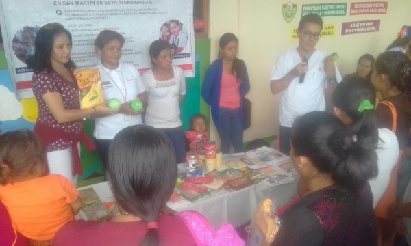 ALUMNOS DE LOS MUNICIPIOS ESCOLARES DE LAMAS SE CAPACITAN PARA APOYAR EN LA LUCHA CONTRA LA ANEMIA.